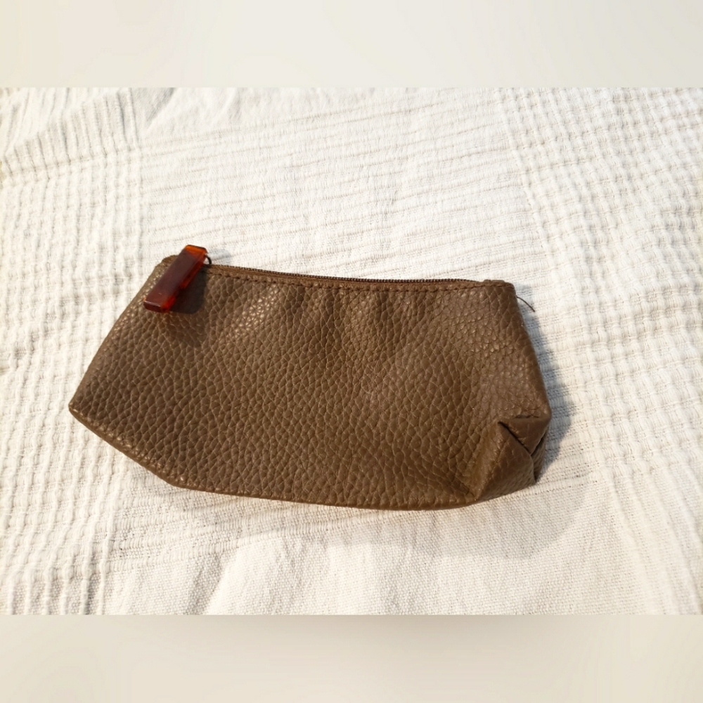 Estee Lauder Small Brown Makeup Bag